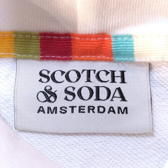 SCOTCH & SODA Hoodie LARGE Size L NEW with TAG Boat Yacht Pullover GRAPHIC NWT - Picture 4 of 16